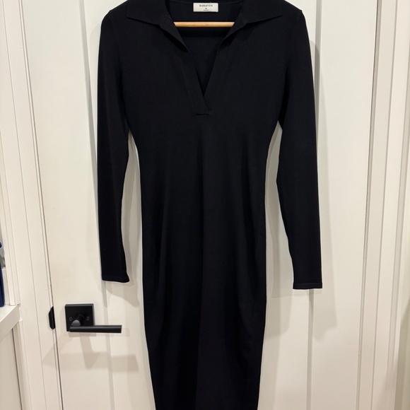 Babaton Contour Polo Longsleeve Dress - Size XS - Picture 4 of 6